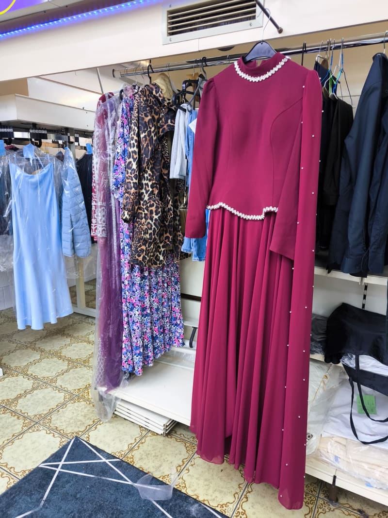 Geändertes Abendkleid
